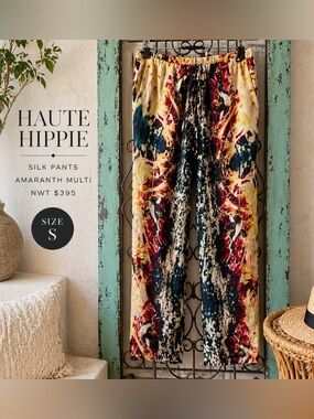 Haute Hippie all silk pant. Wear out or as PJ's. Size small NWT